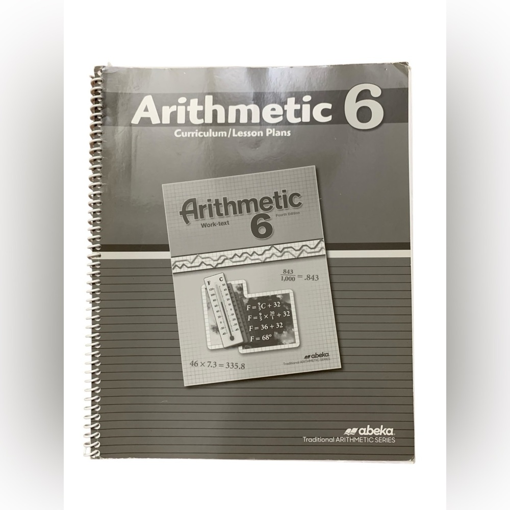 Abeka 6th Grade Math Homeschool Lot of 3 Student and Teacher Books - Picture 2 of 6